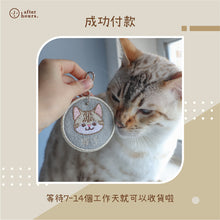 Load image into Gallery viewer, [Cat-賓士 Tuxedo] 客製化電繡寵物名牌 Customized Pet&#39;s Badge
