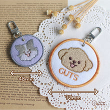 Load image into Gallery viewer, [Cat-三色 Calico] 客製化電繡寵物名牌 Customized Pet&#39;s Badge